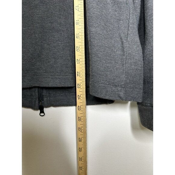 Woolrich Full Zip Long Sleeve Sweater Jacket Gray Women’s Size XL - Picture 7 of 10